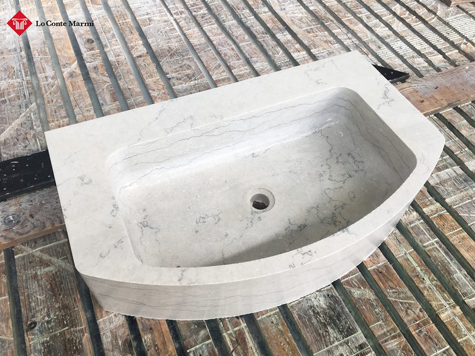 Countertop marble washbasin