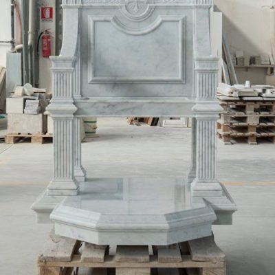 realizzazione sedia chiesa in marmo